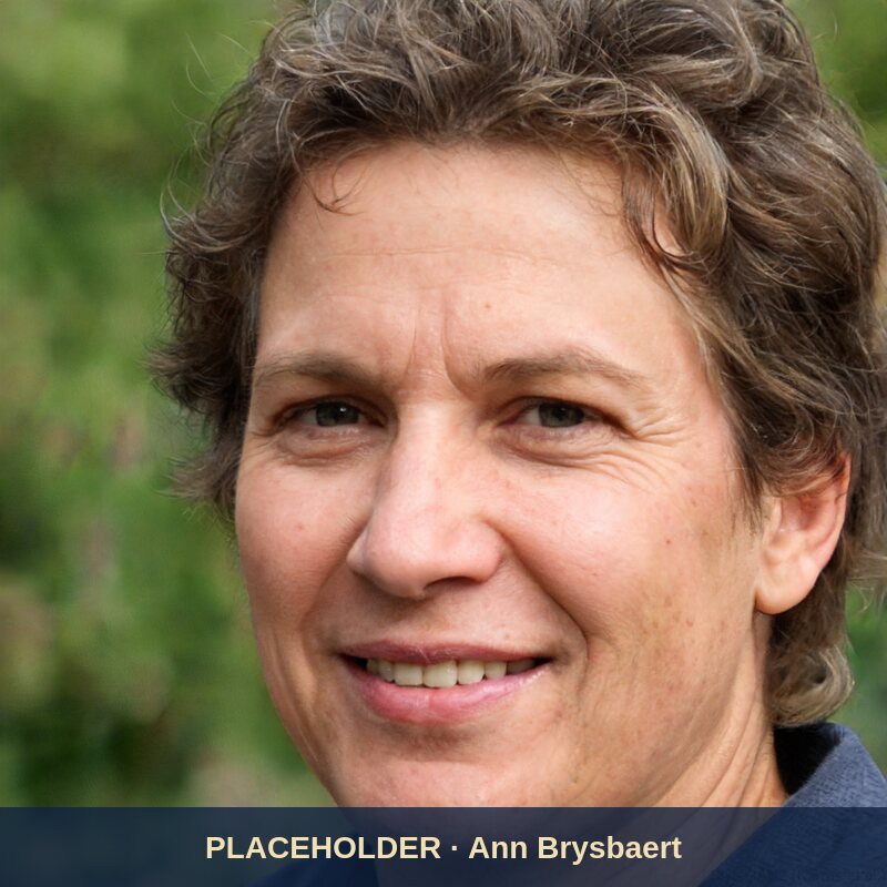 Portrait of Prof. Ann Brysbaert